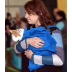 Cat-in-The-Bag Sac de transport confortable pour chat Bleu cobalt Taille XS