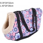 Pet Dog Carrier Pet Dogs Cats Portable Flower Butterfly Handbag Carrier Shoulder Travel Bag