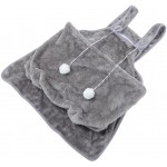 Tablier de poche pour animal de compagnie : petit chat sac de transport mains libres en coton respirant pour garder les petits chats.