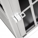 TecTake Cage Box Caisse de Transport pour Chien Mobile Aluminium diverses Tailles au Choix Simple Grand | No. 400651