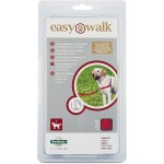 PetSafe Harnais Easy Walk avec boucle Anti-Traction et laisse de 1,8 m promenade confortable pour vous et lui 4 points de Réglage – Résistant facile à mettre et enlever – Rouge taille M