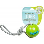 Planet Dog Balle pour chien Fetch en Orbee-Tuff avec corde vert