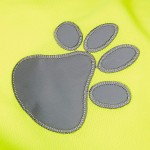 DOG Copenhagen Trixie Gilet de Sécurité Safer Life pour Chien en Polyester L Jaune Fluo 1 Unité