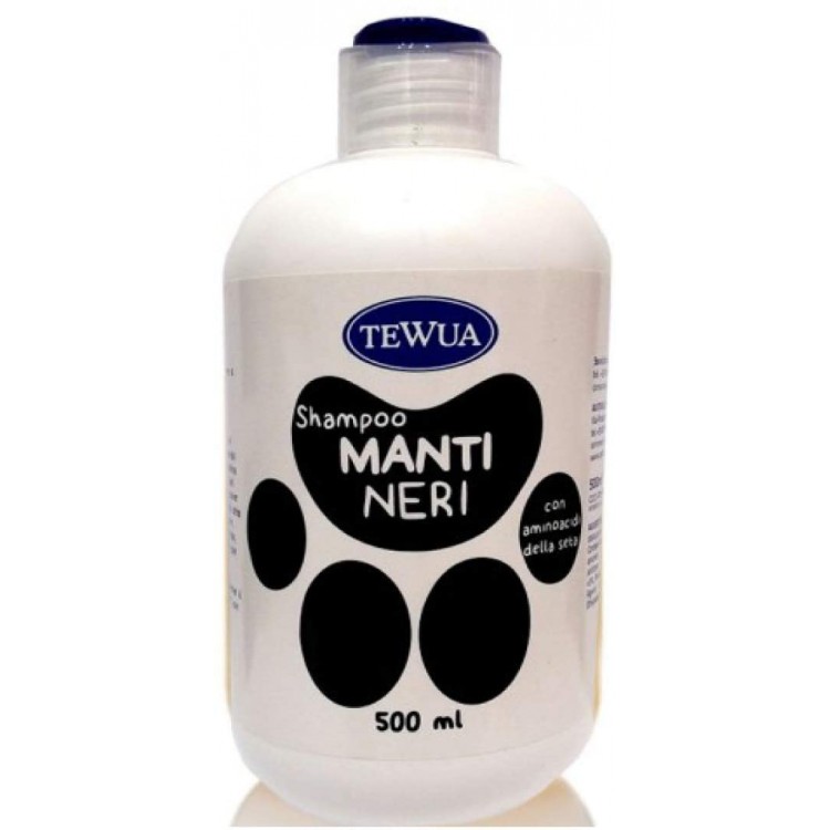 TEWUA Shampoo for Black and Dark Coats of Dogs and Cats 500 ML
