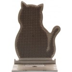ZYYWX Cats Grooming Brushes Brosse de toilettage Auto-nettoyant for Chat Retirer Le Hangar et Les Cheveux enchevêtrés 21x29cm Color : Black Size : 21x29cm