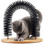 ZYYWX Cats Grooming Brushes Brosse de toilettage Chat Souple avec Un Tapis antidérapant for éliminer Les Cheveux Libres 36x34cm