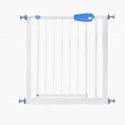 Huo Porte de Bébé de Sécurité de Couloir Barrière de Sécurité Blanches pour l'ajustement de Pression de Chiens Color : Blue Size : 59.5-67cm