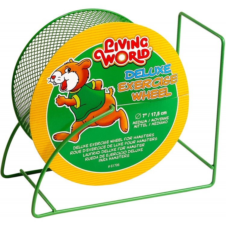 Living World Roue Grillage Maille Fine pour Hamster
