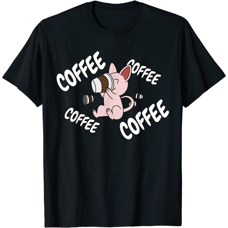 Café Chat Sphynx Animal De Compagnie T-Shirt