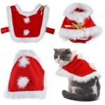 Legendog Robe Noel Chat,Nouveau Deguisement de Noel Chat -Taille Ajustable Cadeau de Noël spécial pour Les Chats et Les Chiots