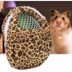 Petit animal de compagnie sac à dos réglable pour petits animaux pour rats hamsters souris écureuils chinchillas hérissons25 * 21CM-Jaune