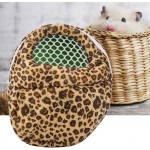 Petit animal de compagnie sac à dos réglable pour petits animaux pour rats hamsters souris écureuils chinchillas hérissons25 * 21CM-Jaune