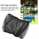 Atyhao Couverture de Cage à Oiseaux Accessoire de Cage à Oiseaux de Garde de capteur de graines de Couverture de Tissu de Filet aéré Lavable en Machine Lavable en Machine