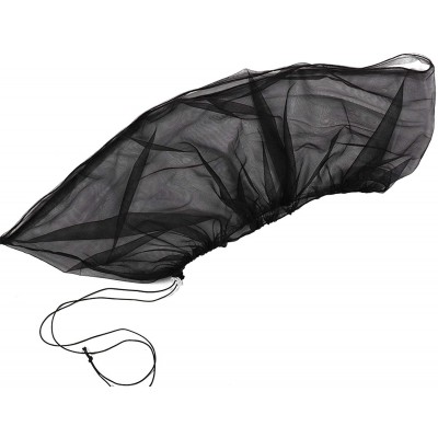 Omabeta Noir Robuste Durable de Couverture de Cage à Oiseaux de Garde de Receveur de graines de Polyester Noir pour Garder la Cage Lumineuse