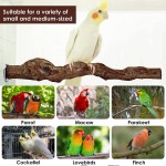 ORTUH Support pour cage à oiseaux En bois