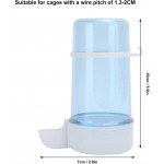 Abreuvoir pour Oiseaux mangeoire à Eau Multifonction Durable Automatique 415 ML en Plastique pour l'alimentation en Eau