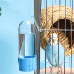 Bouilloire Distributeur d'eau Automatique pour Oiseaux,Le Distributeur Automatique d'eau pour Oiseaux empêche Le déversement Abreuvoir à Oiseaux Mangeoire à Suspendre dans Une Cage à Oiseaux