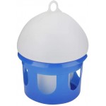 Les-Theresa Mangeoire à Oiseaux Grande capacité Mangeoire à Oiseaux Automatique Distributeur d'eau Abreuvoir Cages Conteneur de Pot d'eau2L