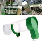 NKYSM pour Animal Domestique Oiseau Parrot Cage Mangeoire Abreuvoir en Plastique pour Nourriture Clip