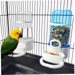 TOSSPER Oiseaux D' Buveur Feeder Abreuvoir avec Bouteille Clip Oiseaux Distributeur Alimentation Cup Pet Supplies