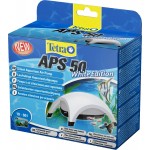TETRA APS 50 Pompe à Air pour Aquarium de 10 à 60L -Silencieuse avec triple système anti-bruit Réglable Puissante et Design-Garantie 3 ans