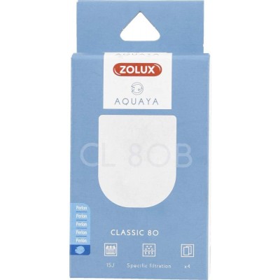 Zolux Filtre pour Pompe Classic 80 Filtre CL 80 B perlon x 2. pour Aquarium. ZO-330206