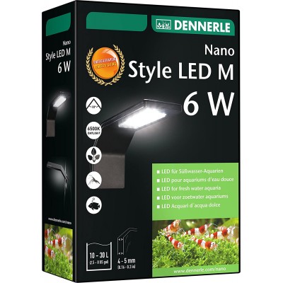 Dennerle Nano Style LED M Eclairage pour Aquarium d'Eau Douce 6 W