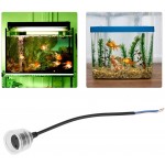 Prise d'ampoule T8 étanche douille de lampe en caoutchouc support de lumière de Base Blub pour aquarium d'aquarium