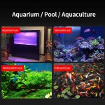 YY LIU Neon Aquarium Haute Qualité Lampe UV Aquarium Antidéflagrant Lumiere Aquarium LED Aquarium pour Illuminez Tout L'aquarium 7w,no Set Time