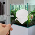 Mini épuisette télescopique pour aquarium Avec poignée extensible de 15 à 45 cm Pour aquarium