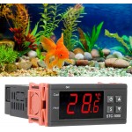 Régulateur de température régulateur de thermostat automatique Chauffage et refroidissement Affichage LCD pour aquarium pour aquarium#3