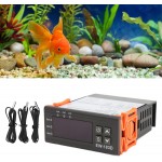 Thermostat de chauffage à 3 voies pour aquarium contrôleur de température numérique simple à haute luminosité pour aquarium