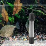 Tige de chauffage d'aquarium Mini barre de chauffage automatique électronique intelligente d'aquarium de réservoir de poisson chauffe-eau à température constante Anti-explosionPrise UE 100W