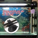 Zerodis Tige de Chauffage d'aquarium Chauffe-Eau électrique thermostatique Automatique en Acier Inoxydable Chauffe-Eau antidéflagrantEU Plug 200W 220V