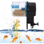 Dauerhaft Alimentateur Automatique d'aquarium d'ABS de Trois Modes d'alimentation avec Le Bouton de réglageBlue