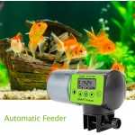 Distributeur automatique de nourriture pour aquarium 200 ml Distributeur automatique de nourriture avec 4 réglages de temps Pour aquarium aquarium et tortue