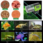 FVAL Smart Automatique de Nourriture pour Poissons d'aquarium Distributeur de Nourriture réglable Distributeur Automatique d'aquarium pour Poissons Aquarium Chargeur Automatique de Poissons Aquarium