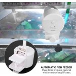 NCONCO Distributeur automatique de nourriture pour poissons avec minuteur pour aquarium