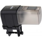 perfk Minuterie Automatique de Distributeur de Nourriture D'aquarium de Chargeur de Poisson à Télécommande USB WiFi pour L'aquarium