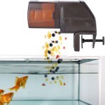 Shanrya Distributeur de Nourriture pour Poissons avec minuterie Machine d'alimentation pour Aquarium minuterie de Vacances pour Aquarium