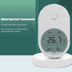 01 02 015 Thermomètre numérique à LED pour Aquarium Alarme Automatique Portable Multifonctionnel Haute précision Facile à Lire thermomètre numérique pour Aquarium pour Mesure