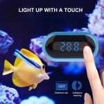 Irishom Thermomètre pour aquarium Affichage numérique LED Haute précision Thermomètre électronique pour reptiles