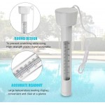 Jinyi Thermomètre à Eau thermomètre de Piscine résistant à l'usure imperméable Durable pour Aquarium pour Spa pour Aquarium