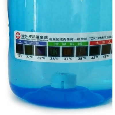 LCD thermomètre autocollant Aquarium liquide thermomètre autocollants adhésif bande thermomètre autocollant pour aquarium