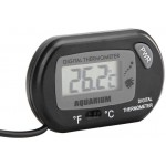 Sugoyi Thermomètre d'aquarium numérique de Petite Taille en Plastique de Haute qualité thermomètre d'aquarium léger pour Aquarium d'aquariumBlack