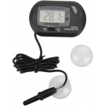 Thermomètre à eau pour aquarium thermomètre pour aquarium jauge de température portable C° F° avec sonde pour réfrigérateurs