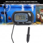 Zerodis Thermomètre d'aquarium avec Ventouse thermomètre à Eau pour sonde d'aquarium Thermomètre à Eau électronique pour intérieur et extérieur