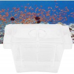 Boîte d'éleveur de crevettes de poisson Boîte d'éleveur de poissons d'aquarium en acrylique Boîte d'isolation de poisson multifonctionnelle en acrylique Boîte d'isolement d'incubateur d'incubateur pou