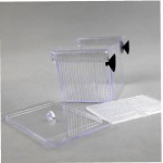 PiniceCore Poisson Acrylique Transparent Réservoir Isolation Elevage Boîte Aquarium Couvoir Titulaire Incubateur