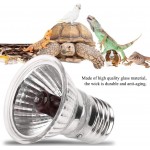 Ampoule de Reptile Ampoule UVA UVB en Verre de Haute qualité pour Aider à digérer pour Animal de Compagnie50W 12